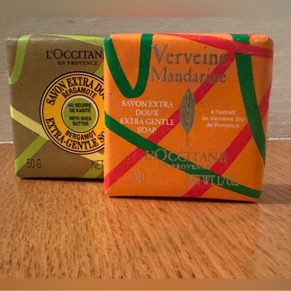 NWOT set of mini L’Occitane hand soaps